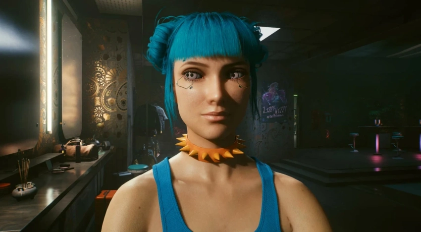 Разработчик Cyberpunk 2077 опроверг теорию о Блю Мун в качестве романтического партнёра