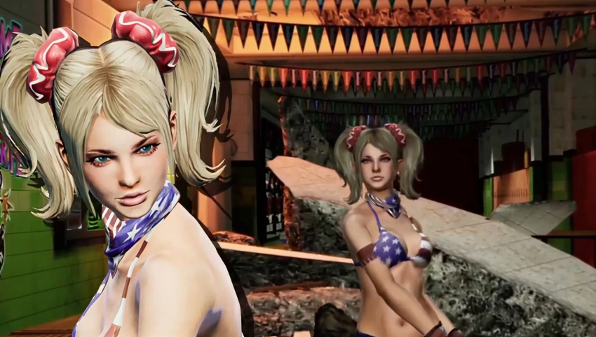 Слэшер Lollipop Chainsaw RePOP получит костюм полуголой патриотки США с детальной физикой